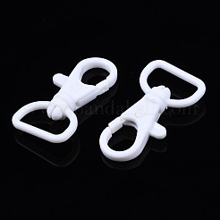 Opaque ABS Plastic Swivel D Rings Lobster Claw Clasps&nbsp;SACR-N015-001