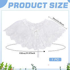 Lace Gauze Tippet&nbsp;AJEW-WH0596-945