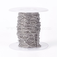 Tarnish Resistant 304 Stainless Steel Cable Chain&nbsp;STAS-I107-10P
