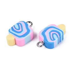 Handmade Polymer Clay Pendants&nbsp;CLAY-Q253-07P-08