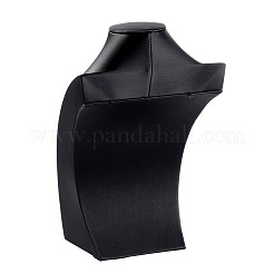 Wood Covered with Leather Necklace Displays&nbsp;NDIS-K001-29