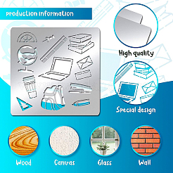 Stainless Steel Cutting Dies Stencils&nbsp;DIY-WH0279-104