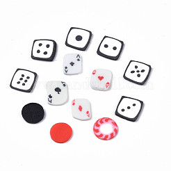 Handmade Polymer Clay Cabochons&nbsp;X-CLAY-N006-90