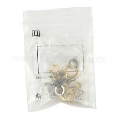 16Pcs 201 Stainless Steel Huggie Hoop Earrings Findings&nbsp;STAS-FS0002-26B