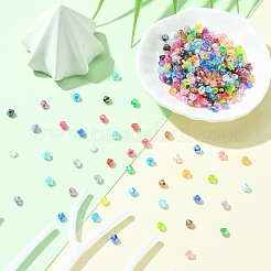 5400Pcs 18 Colors Transparent Acrylic Beads&nbsp;TACR-CJ0001-30