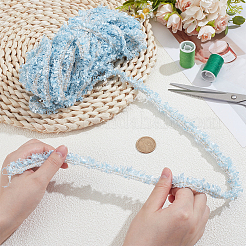 15Yards Polyester Lace Trims&nbsp;SRIB-PH0001-57A