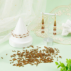 3000Pcs Glass Bugle Beads&nbsp;SEED-PA0001-13A