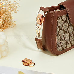 Leather Suspension Clasps&nbsp;FIND-WH0199-258B