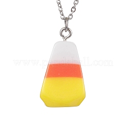 Resin Pendant Necklaces&nbsp;NJEW-JN04845