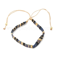Vintage Ethnic Style Adjustable Glass Tila Beaded Handmade Slider Bracelets for Women&nbsp;ZN9527-2