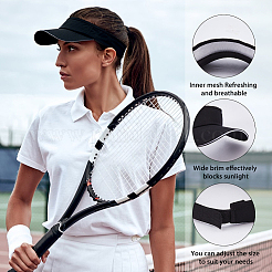 Polycotton Open Top Sun Hats&nbsp;AJEW-WH0752-548A