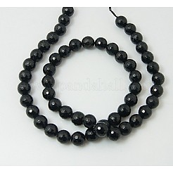 Natural Tourmaline Beads Strands&nbsp;G-H1602-8mm