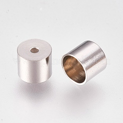 Tarnish Resistant 201 Stainless Steel Cord Ends&nbsp;STAS-L205-15P