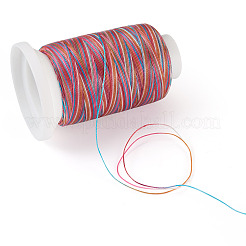 Gradient Color Round 6-Ply Waxed Polyester Cord&nbsp;YC-TAC0003-01B