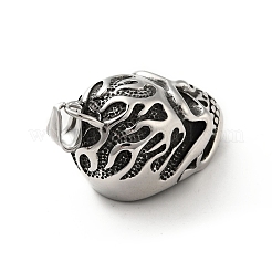 304 Stainless Steel Pendants&nbsp;STAS-P309-18AS