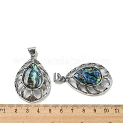 Natural Paua Shell/Abalone Shell Pendants&nbsp;FIND-Z032-01A