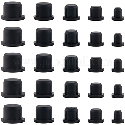 50Pcs 5 Styles Silicone Hole Plugs&nbsp;AJEW-GF0011-62C