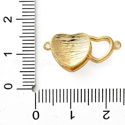 Brass Interlocking Clasps&nbsp;KK-Z105-03G