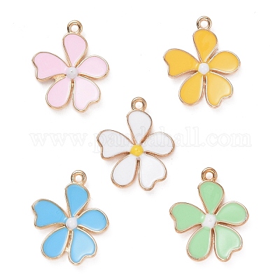 Alloy Enamel Pendants&nbsp;ENAM-R058-01-1
