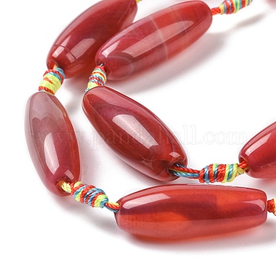 Natural Agate Beads Strands&nbsp;G-K334-01A-1