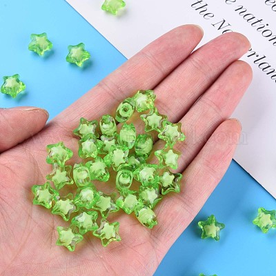 Transparent Acrylic Beads&nbsp;TACR-S152-01A-730-1