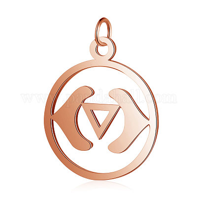 304 Stainless Steel Pendants&nbsp;STAS-S105-T526R-1