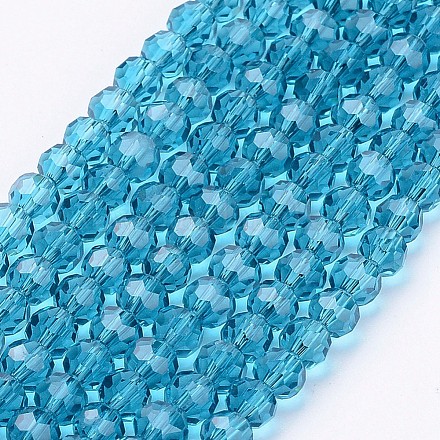 Glass Beads Strands EGLA-J042-4mm-14-1