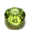 Imitation Austrian Crystal Beads, Grade AAA, K9 Glass, Faceted, Flat Round, Yellow Green, 8x4mm, Hole: 0.9~1mm