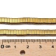 Electroplated Non-magnetic Synthetic Hematite Beads Strands&nbsp;G-G089-A02-04-4