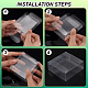 Plastic Storage Boxes&nbsp;CON-WH0086-083-4