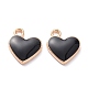 Alloy Enamel Charms&nbsp;PALLOY-F248-061LG-01-2