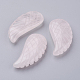 Natural Rose Quartz Pendants&nbsp;G-E435-F-17-1