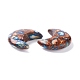 Assembled Synthetic Bronzite and Imperial Jasper Cabochons&nbsp;G-K317-B06-3