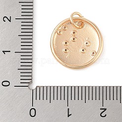 Brass with Clear Cubic Zirconia Pendants&nbsp;LS-KK-N256-24E-G
