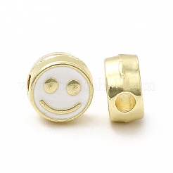 Rack Plating Alloy Enamel Beads&nbsp;FIND-G051-01LG