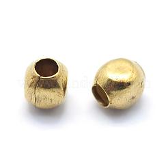 Brass Crimp Beads&nbsp;KK-A143-26A-C-RS