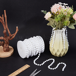 1Roll ABS Plastic Imitation Pearl Beads&nbsp;KY-PA0001-21A