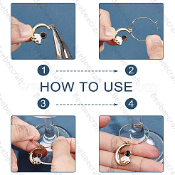 DIY Astronaut Wine Glass Charm Making Kit&nbsp;DIY-BBC0001-19