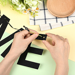 Paper Word Welcome Home Banner&nbsp;AJEW-WH20020-272B-01