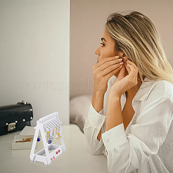 1 Set Coat Hanger Removable Acrylic Earring Displays&nbsp;EDIS-PH0001-92