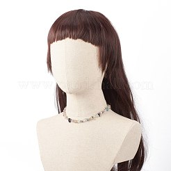 Natural Fluorite Chip Beaded Necklace&nbsp;NJEW-JN03824-02