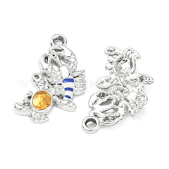 Alloy Enamel Pendants&nbsp;FIND-C087-06P