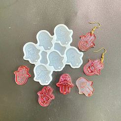 Hamsa Hand DIY Silicone Pendant Molds&nbsp;WG12131-01