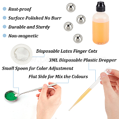 2 Sets Stainless Steel Palette&nbsp;DIY-OC0009-85