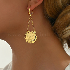 Coin Alloy Dangle & Drop Earrings&nbsp;RF1176