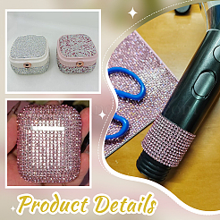 Glitter Resin Hotfix Rhinestone&nbsp;DIY-WH0622-417B