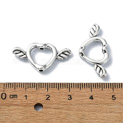 Tibetan Style Alloy Bead Frame&nbsp;TIBEB-F065-18AS