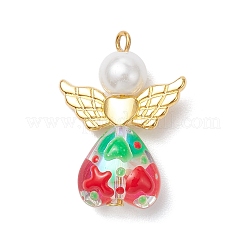 Handmade Glass Enamel Pendants&nbsp;PALLOY-JF04265-02