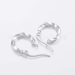 304 Stainless Steel Hoop Earrings&nbsp;EJEW-H327-03A
