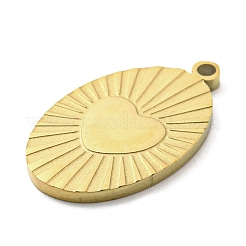 Ion Plating(IP) 316L Surgical Stainless Steel Pendants&nbsp;STAS-M317-01G